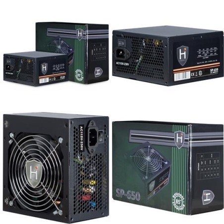 HiPower SP-650 Power Supply 650W - Reliable Performance & High Efficiency for Your PC
